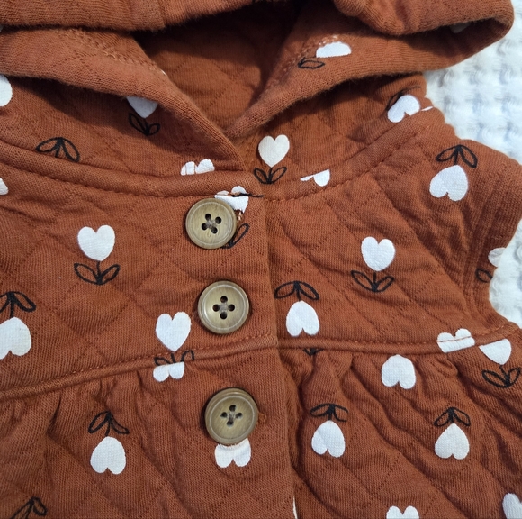 Carters Hooded Vest - Picture 2 of 5